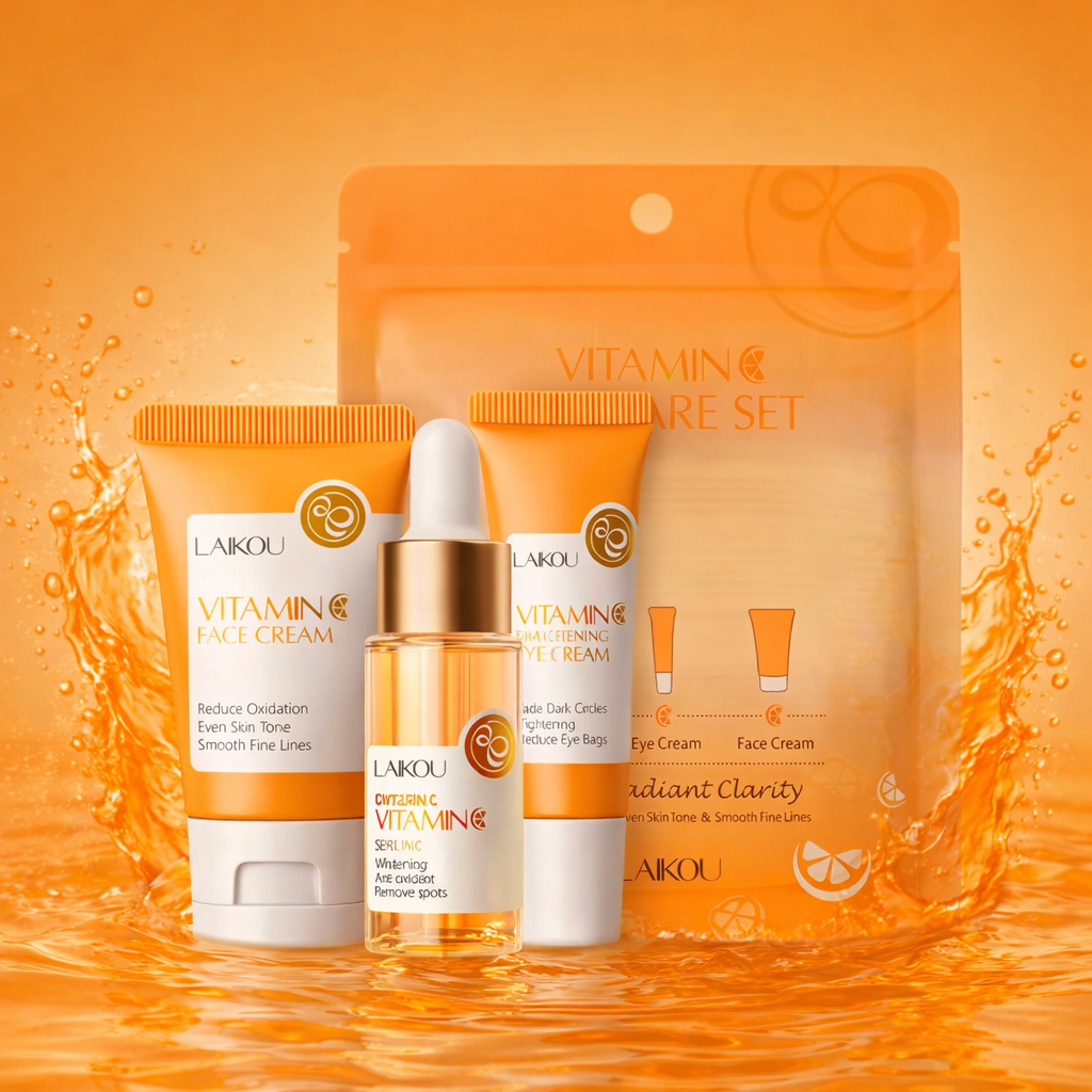 LAIKOU – Pack Soin Complet (Snail, Vitamine C ou Sakura)